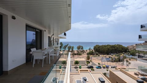 Natural landscape, View (from property/room), Balcony/Terrace, Sea view