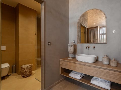 Toilet, Bathroom, towels