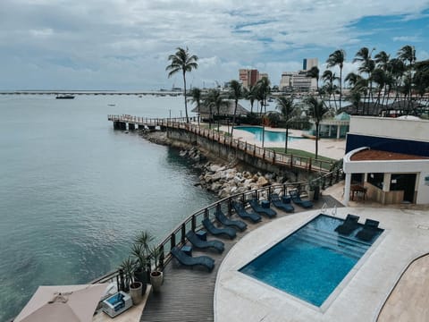 Pool view, Sea view