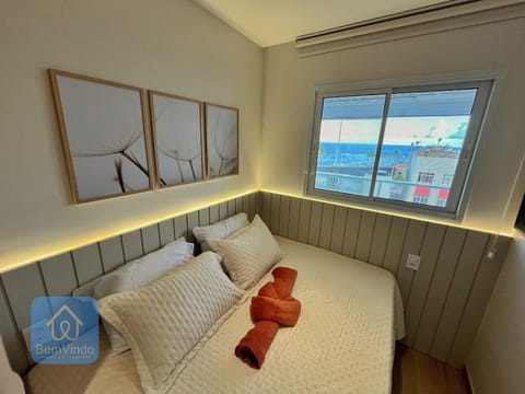 Bed, View (from property/room), Bedroom, Sea view