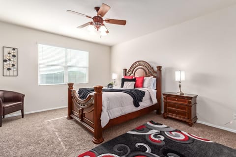 Bed, Bedroom