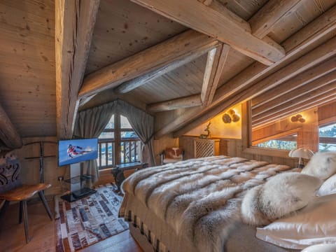 Chalet chaleureux à Courchevel 1850, calme Cospillot, 4 chambres, jacuzzi - FR-1-564-117 Chalet in Saint-Bon-Tarentaise