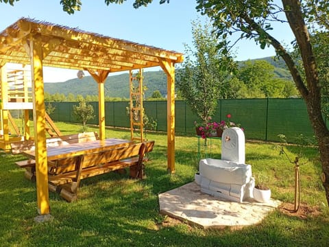 Natural landscape, Garden, Garden, Mountain view