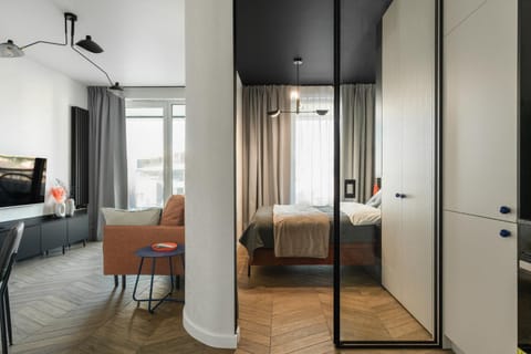 Living room, Bedroom