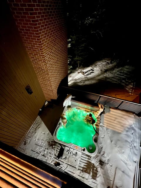 Natural landscape, Winter, Hot Tub, Hot Tub, Balcony/Terrace