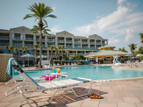 Property building, Pool view, sunbed