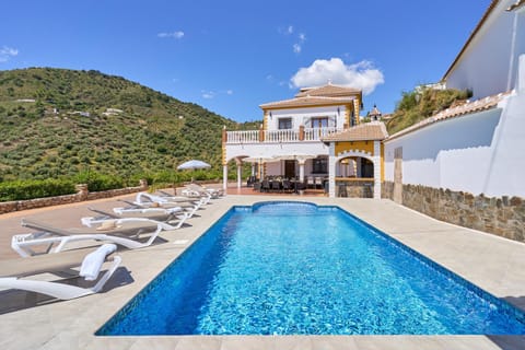 Property building, Living room, Swimming pool