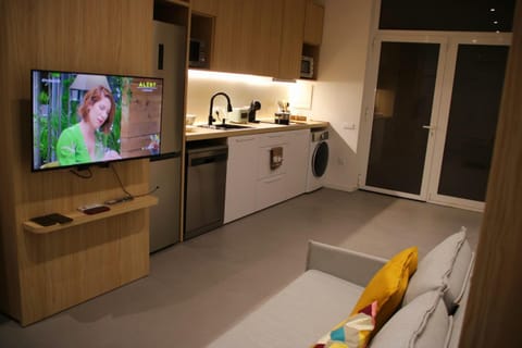 Communal lounge/ TV room, TV and multimedia, Kitchen or kitchenette, dishwasher, heating, oven, soundproof, air conditioner