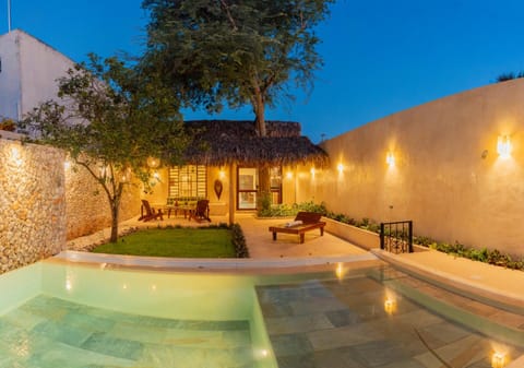 Patio, Garden view, Swimming pool