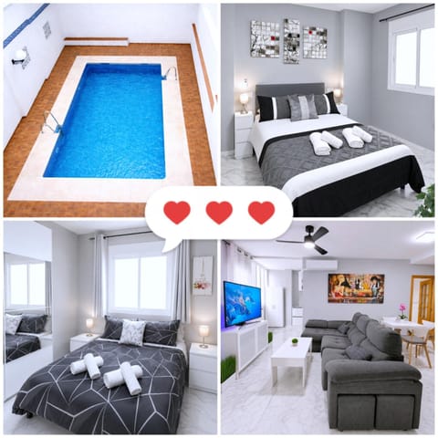 Bed, Living room, Photo of the whole room, Seating area, Bedroom, towels