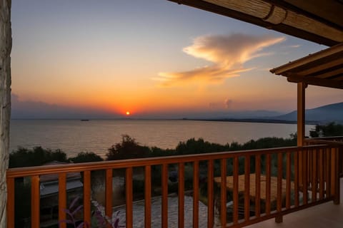 Balcony/Terrace, Sea view, Sunset