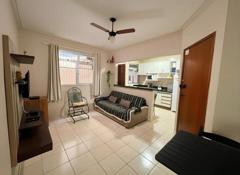 Kitchen or kitchenette, Living room, Seating area