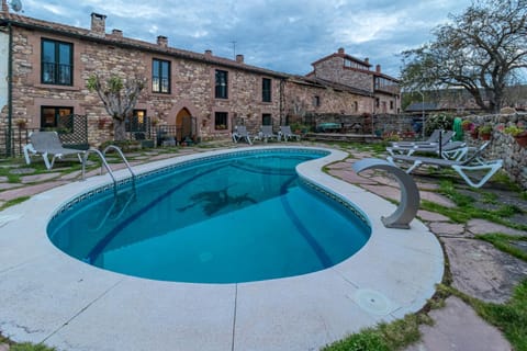 Property building, Living room, Swimming pool