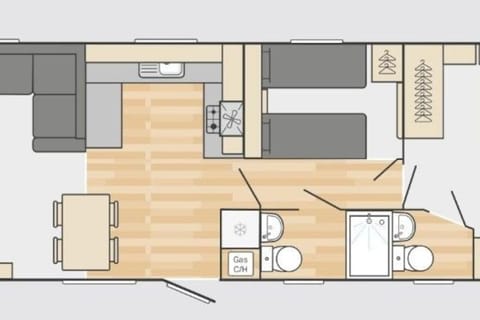 Nadia's Lodge Smart TV & Wi-Fi House in Barrow-in-Furness District