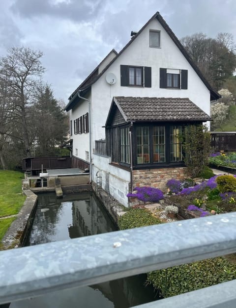 Property building, Living room, Swimming pool