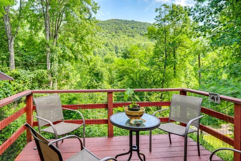 Affordable, Artsy, Unique! Blue Ridge Mtn-View Gem House in Stecoah