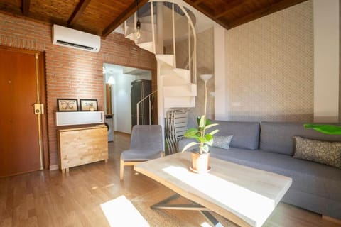Living room, air conditioner
