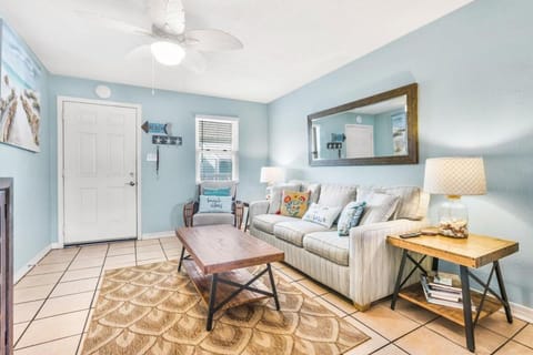 Sunrise Village 215- 2BR 1BA gulf front sleep 6 House in West Beach