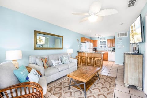 Sunrise Village 215- 2BR 1BA gulf front sleep 6 House in West Beach