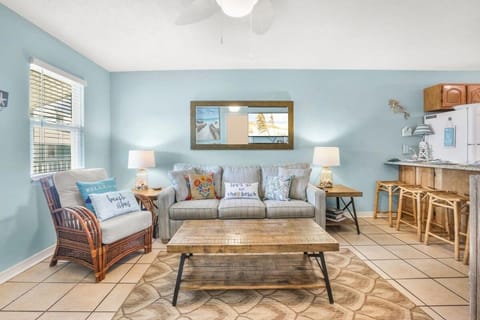 Sunrise Village 215- 2BR 1BA gulf front sleep 6 House in West Beach