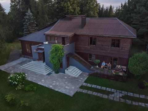 Property building, Garden view