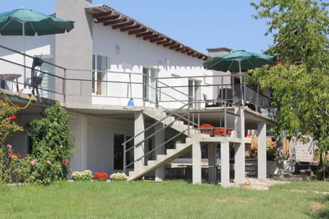 Property building, Day, Garden, View (from property/room), Balcony/Terrace, Garden view