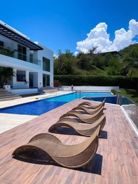 Natural landscape, Mountain view, Pool view, Swimming pool