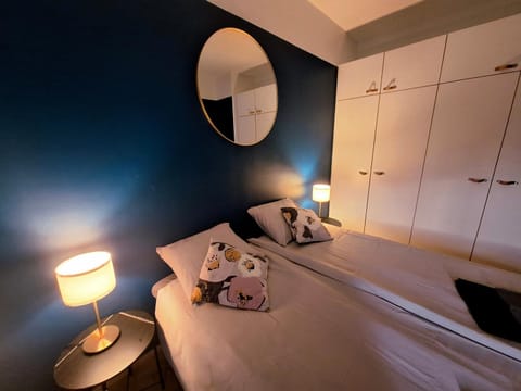 Bed, Bedroom, wardrobe