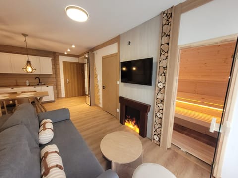 Sauna, Living room
