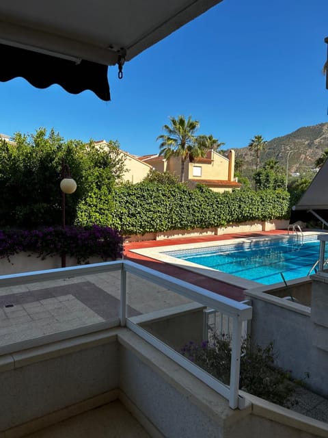 Natural landscape, Mountain view, Pool view