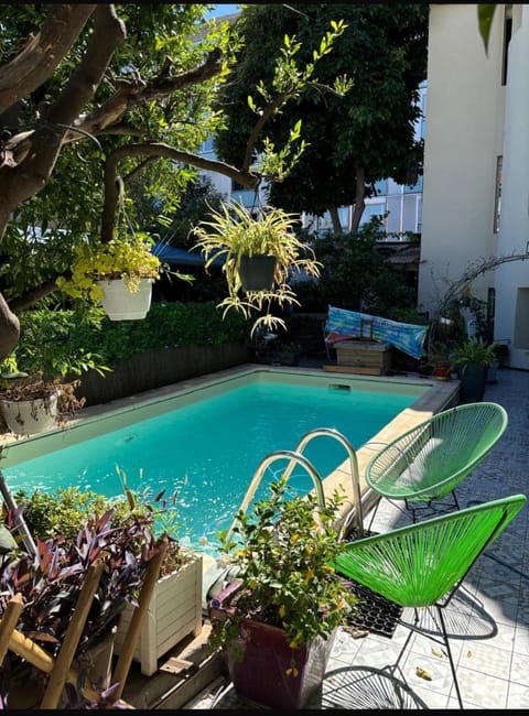 Spring, Day, Garden, Pool view, Swimming pool