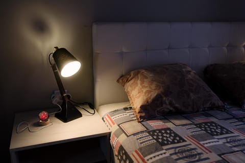 Bed, Decorative detail, Bedroom