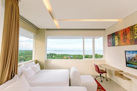 Bedroom, Sea view