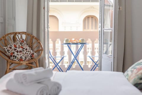 Bed, Balcony/Terrace, Bedroom, towels