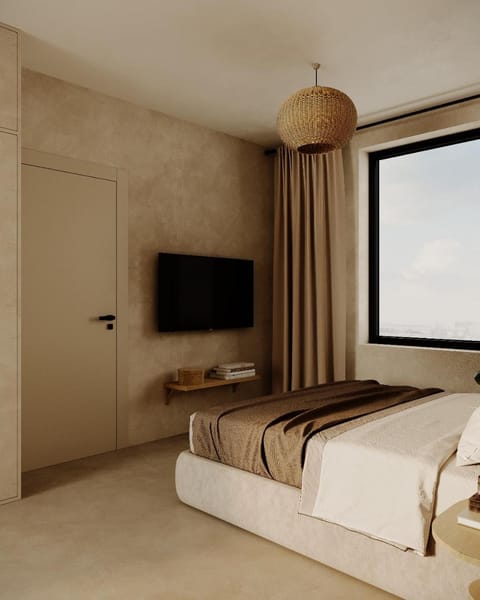 Bed, TV and multimedia, Photo of the whole room, Evening entertainment