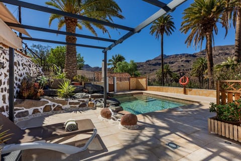 Natural landscape, Mountain view, Swimming pool