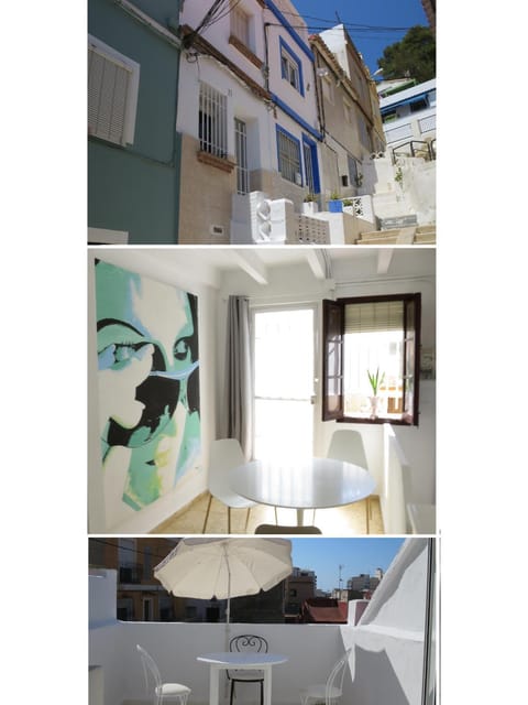 Property building, Balcony/Terrace, Dining area