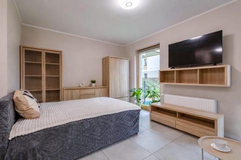 Communal lounge/ TV room, Bed, TV and multimedia, Photo of the whole room, Evening entertainment, Bedroom, wardrobe