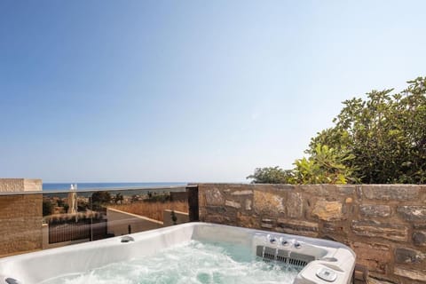 Hot Tub, Balcony/Terrace, Sea view