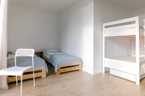 Bed, Photo of the whole room, Bedroom, bunk bed
