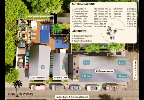 The Lighthouse Group Suite Apartment in Key West