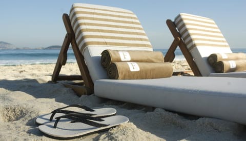 Natural landscape, Beach, Sea view, sunbed