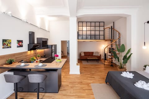 Living room, Dining area, Bedroom