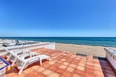 Beach, Sea view, sunbed