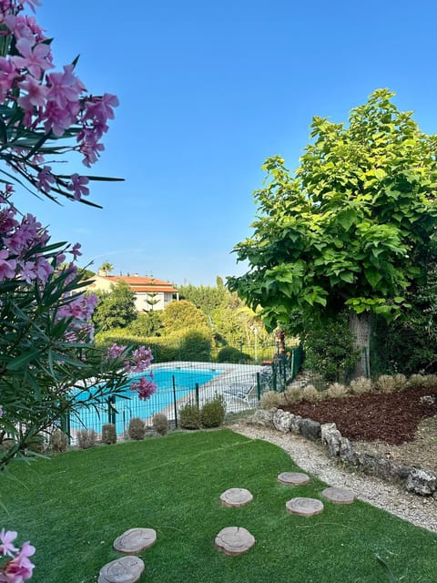 Spring, Natural landscape, Garden, Garden view, Swimming pool