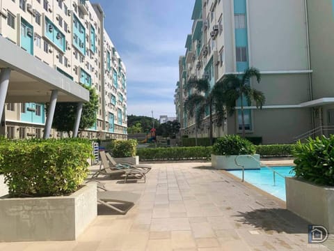 Property building, Pool view, Swimming pool