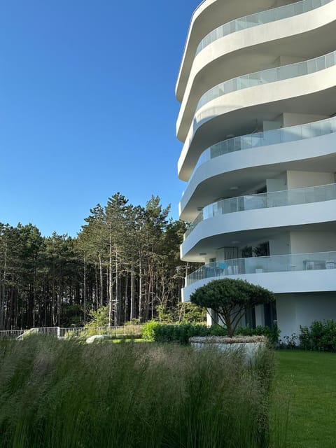Property building, Garden view