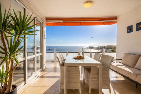 Off site, Day, Natural landscape, View (from property/room), Balcony/Terrace, Seating area, Dining area, Beach, Beach, Sea view