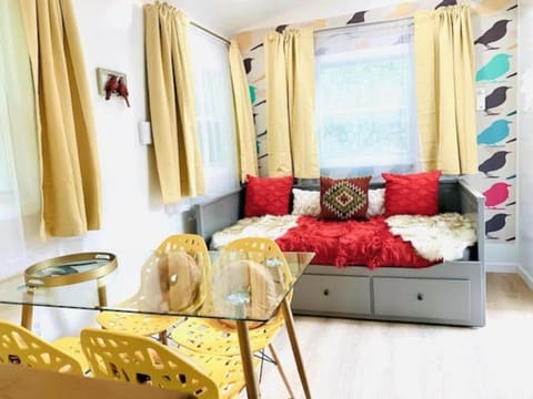 Red Peacock Catskill Cabin sleeps four 6 Cabin in Highmount