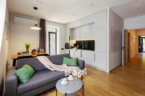 Kitchen or kitchenette, Living room